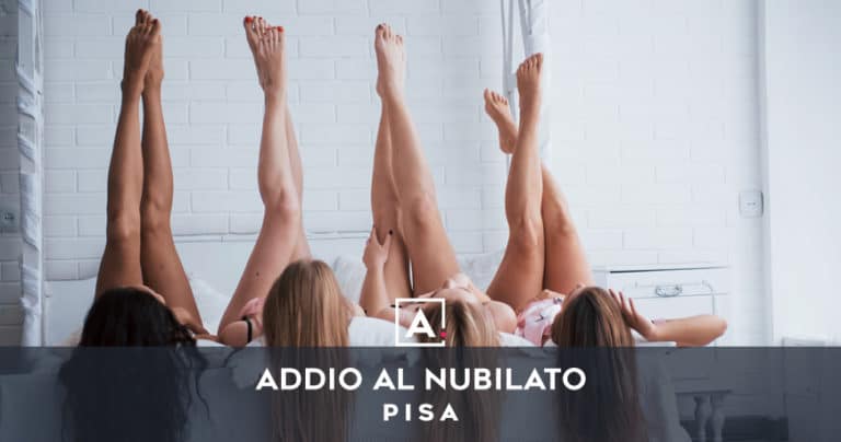 addio al nubilato pisa
