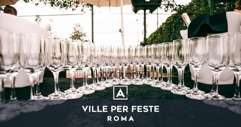 ville per feste roma