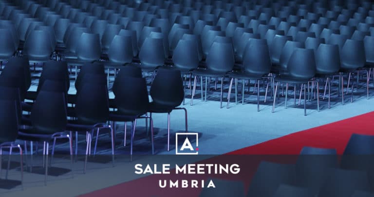 sale meeting umbria
